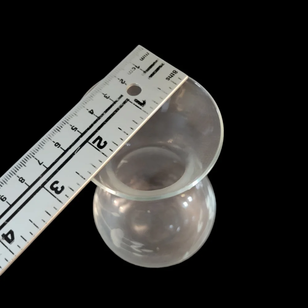 Princess House Etched Vase Glass
